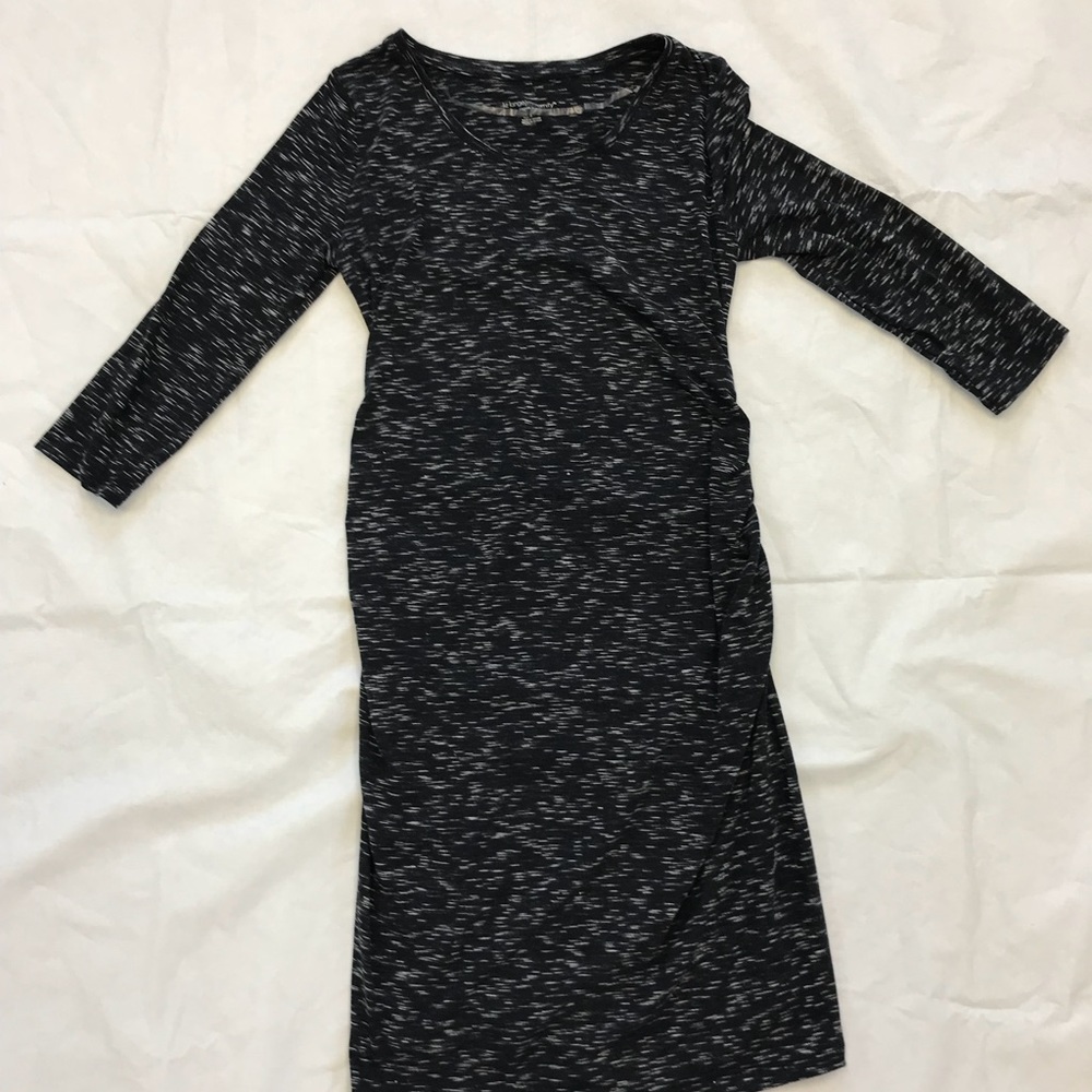 Liz Lange maternity ebony black dress